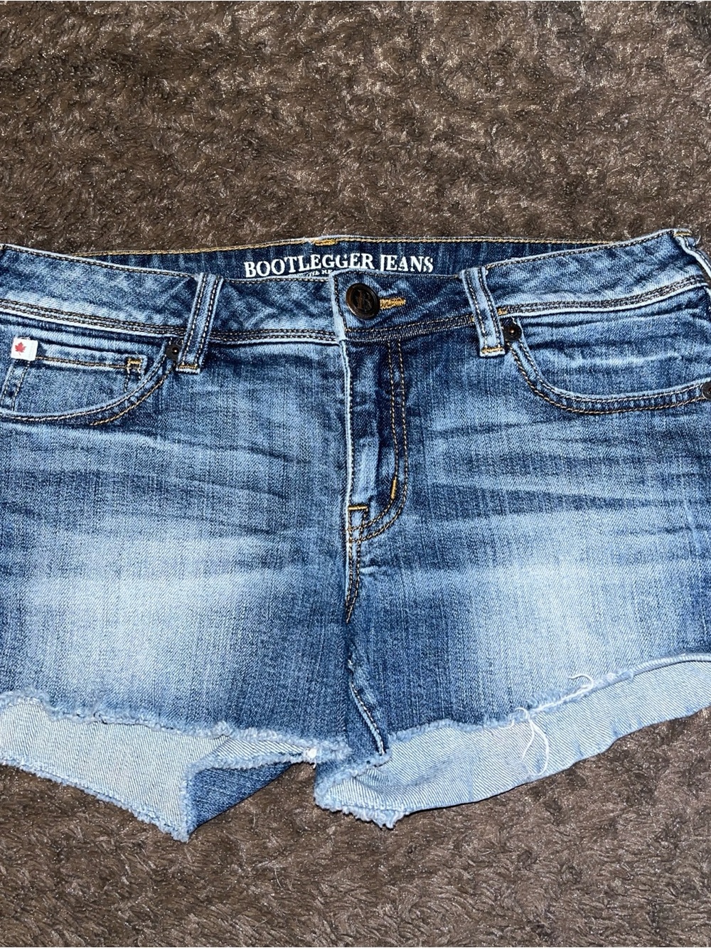 Women’s Light Blue Denim Cutoff Shorts